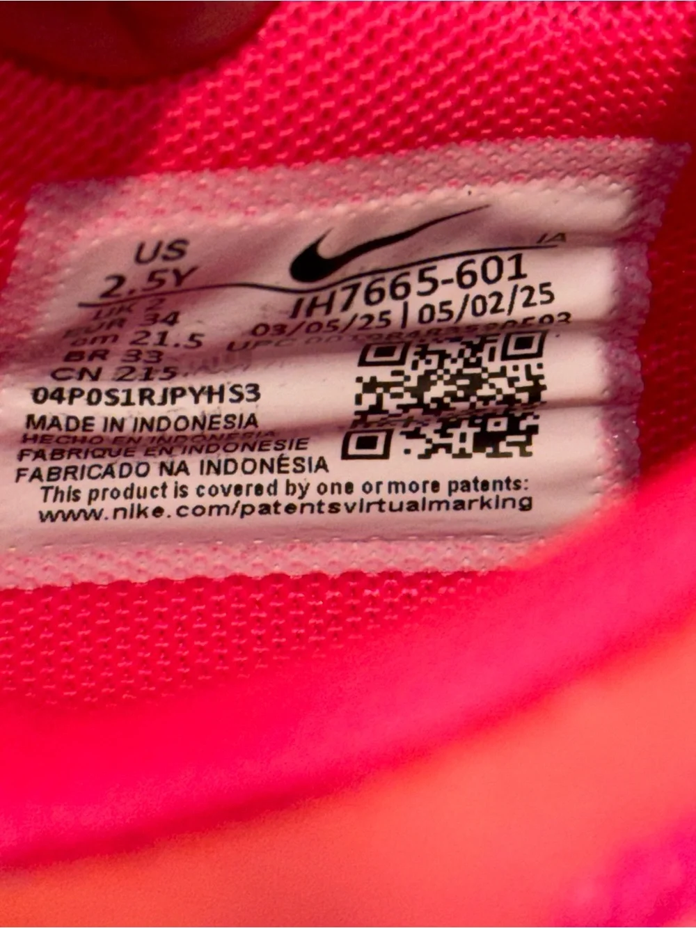 Nike Kids' Preschool Immortality 4 Basketball Shoes 2.5Y